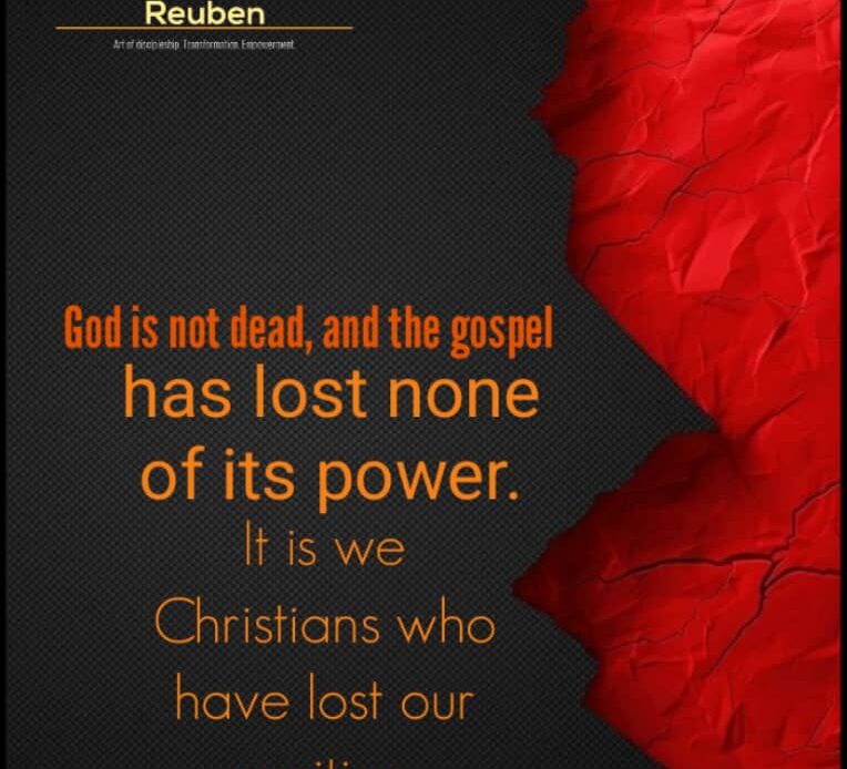 The outpouring of the Holy Spirit